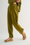 Dune Drift Cotton Blend Lounge Jogger