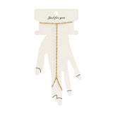 18K Gold PVD Stainless Steel Singapore Hand Chain