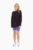 Organic Cotton Long Sleeve Boyfriend Tee