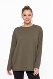 Organic Cotton Long Sleeve Boyfriend Tee