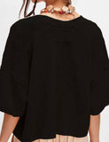 Midi Sleeves Knitted Cardigan