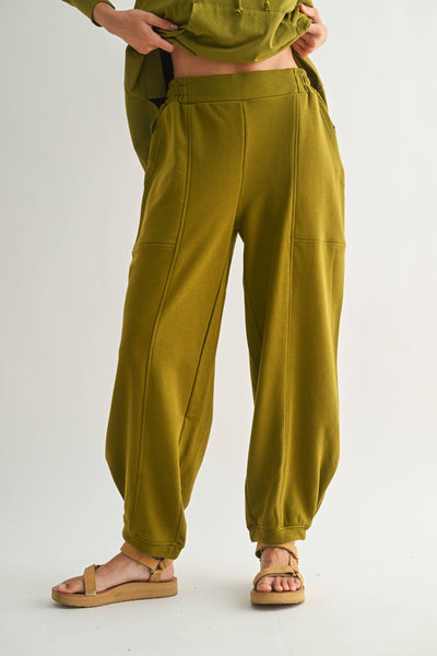 Dune Drift Cotton Blend Lounge Jogger