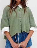 Midi Sleeves Knitted Cardigan