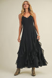 Aster Ruffled Cami Dress