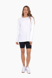 Organic Cotton Long Sleeve Boyfriend Tee