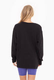 Organic Cotton Long Sleeve Boyfriend Tee