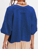 Midi Sleeves Knitted Cardigan