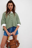 Midi Sleeves Knitted Cardigan