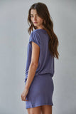 Knit Viscose Spandex Jersey Sleeveless Mini