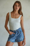 Seamless Ribbed Bodysuit