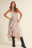 Aster Ruffled Cami Dress