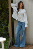 Prairie Rose Buttondown Top