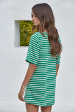 Mia Striped Mini Dress