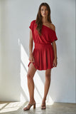 Solange One-Shoulder Mini