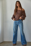 The Laurel Canyon Pullover-Hot Chocolate