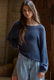 The Laurel Canyon Pullover-Navy