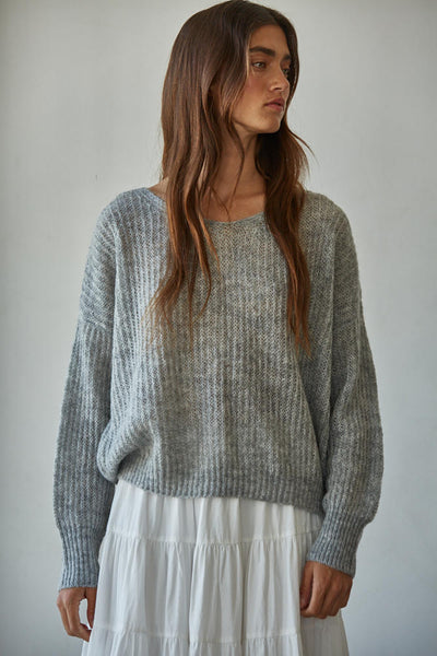 Annika Wide Ribbed Pullover
