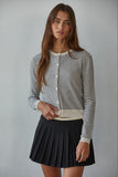 Parisen Striped Cardigan