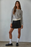 Parisen Striped Cardigan