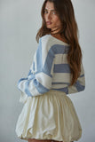 Calloway Striped Boatneck Sweater
