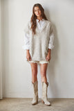 Joelle Oversized Sweater Vest