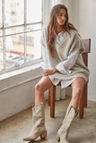 Joelle Oversized Sweater Vest