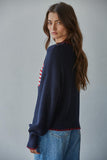 Americana Stitch Sweater