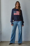 Americana Stitch Sweater