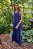 Alba Ribbed Maxi-Navy