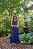 Alba Ribbed Maxi-Navy