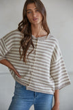 Kelsey Quarter Sleeve Cardigan