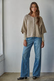 Kelsey Quarter Sleeve Cardigan