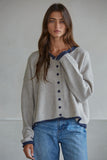 Darcie Contrast Cardigan