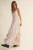 Aster Ruffled Cami Dress