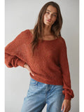 The Laurel Canyon Pullover-Ginger