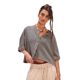 Midi Sleeves Knitted Cardigan