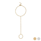 18K Gold PVD Stainless Steel Singapore Hand Chain