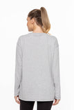 Organic Cotton Long Sleeve Boyfriend Tee