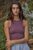 S1021N | Casual Crew Neck Crop Top