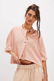 Midi Sleeves Knitted Cardigan