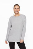 Organic Cotton Long Sleeve Boyfriend Tee