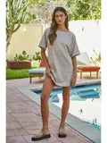 Mia Striped Mini Dress
