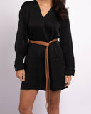 Evin | Leather Wrap Belt