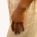 18K Gold PVD Stainless Steel Singapore Hand Chain