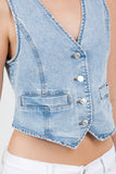 Vintage Denim Vest