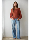 The Laurel Canyon Pullover-Ginger