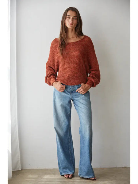 The Laurel Canyon Pullover-Ginger