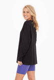 Organic Cotton Long Sleeve Boyfriend Tee